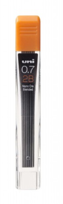 Mina creion 0,7 mm, UNI NANO DIA UL07-102ND 2B